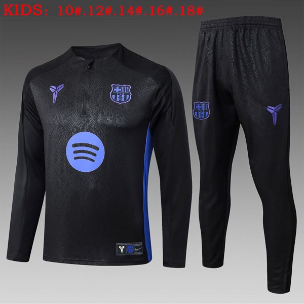 Ninos Sudadera De Training Barcelona 2026/27 Negro 2